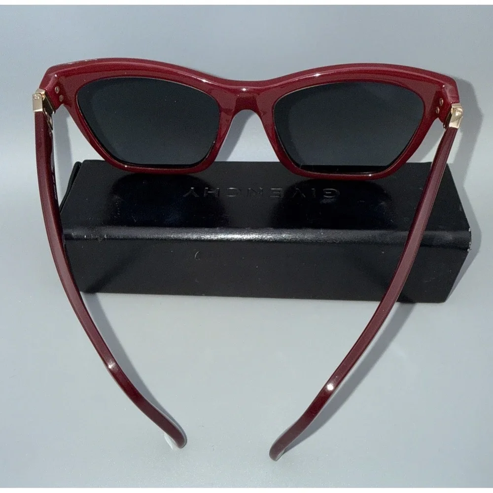 Givenchy GV0112 Shiny Red Authentic Sunglasses polarized lens & Givenchy Case
